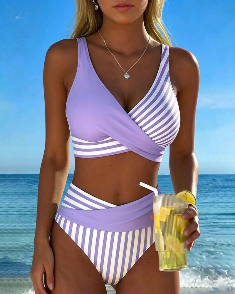 Eva - Bikini s prugastim uzorkom