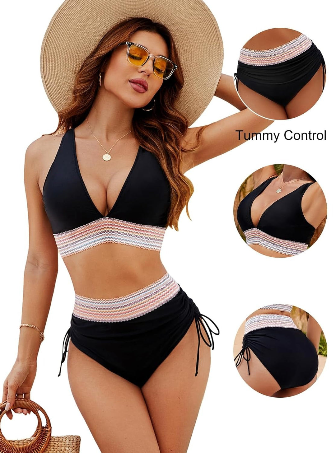 Elara - Bikini s draperijom