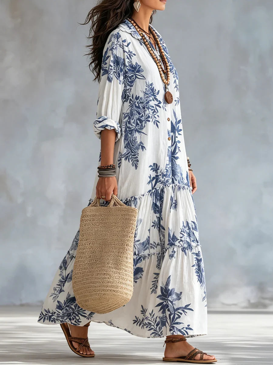 Dahlia - Vestido Maxi Floral