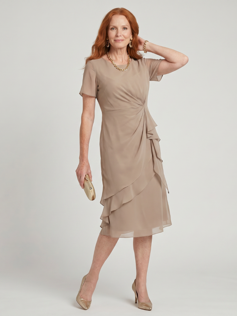 Ambar - Elegantna Midi Haljina