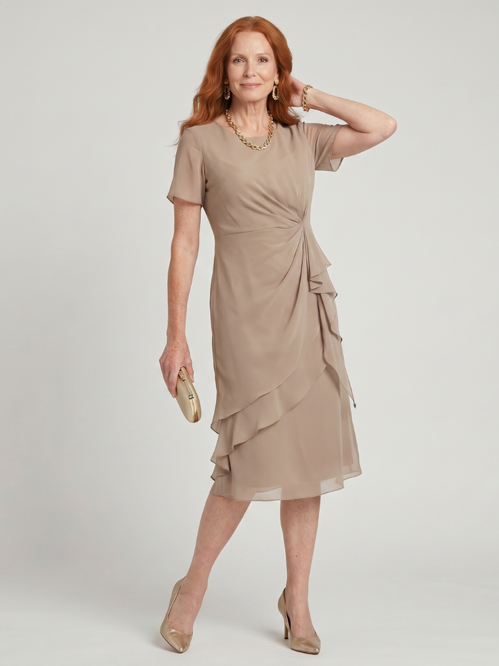Ambar - Elegantna Midi Haljina