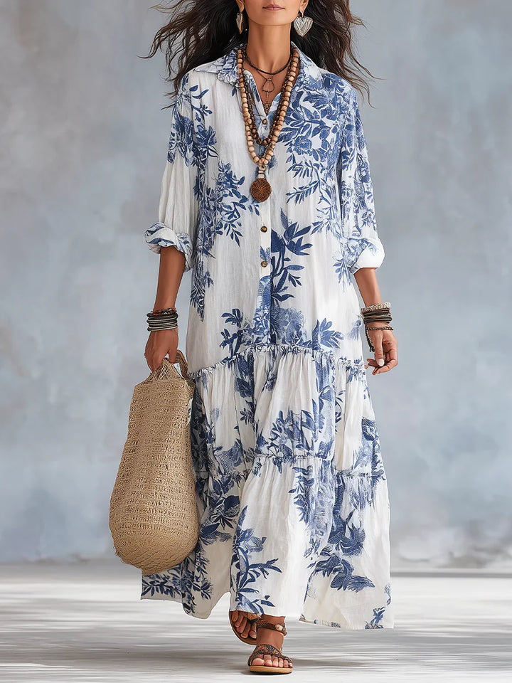 Dahlia - Vestido Maxi Floral