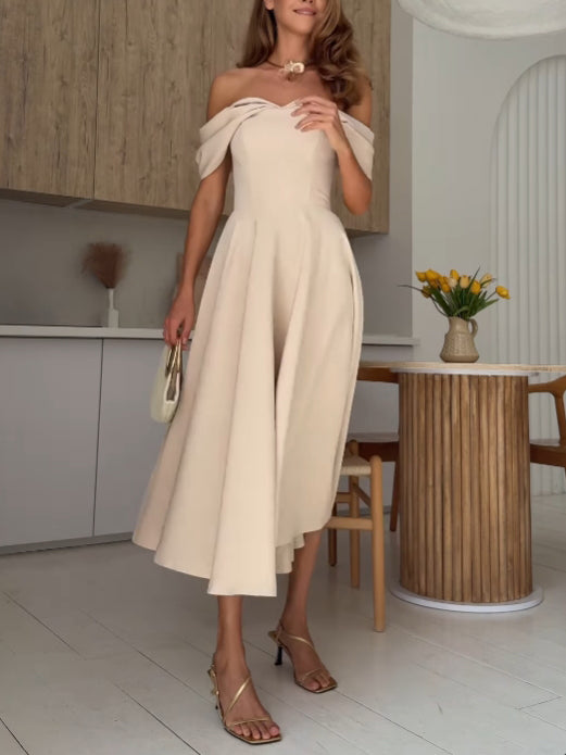 Isadora – Žuta Haljina Otkrivenih Ramena