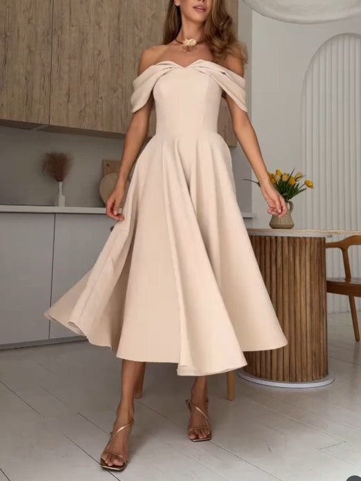 Isadora – Žuta Haljina Otkrivenih Ramena