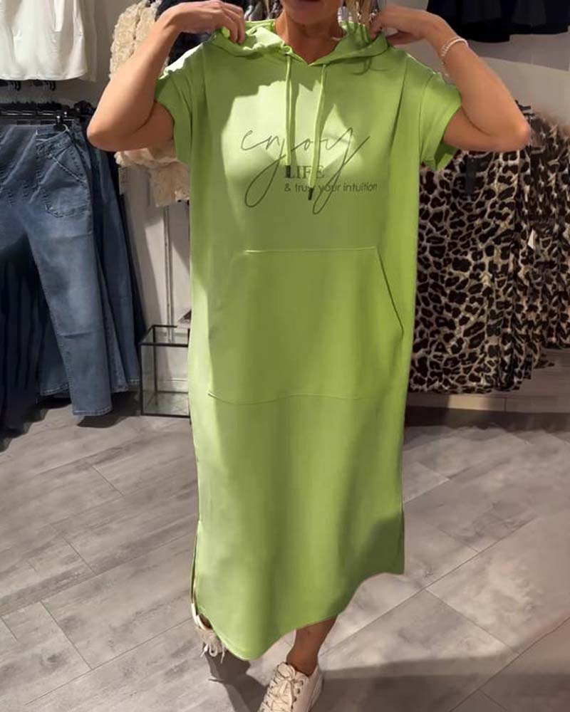 Sásquia - Casual haljina s kapuljačom