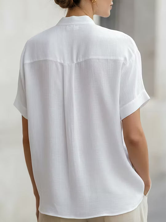Marta - Blusa Colarinho Elegante