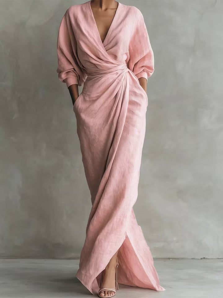 Emma - Vestido Maxi Linho