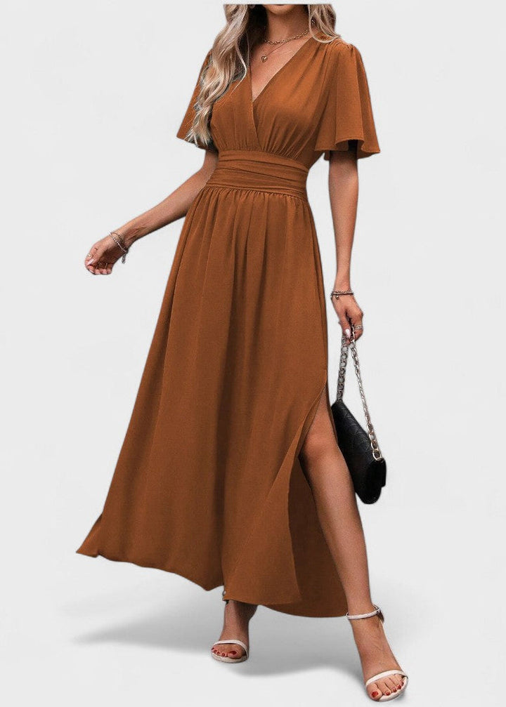 Eterna - Elegantna Maxi Haljina Crna
