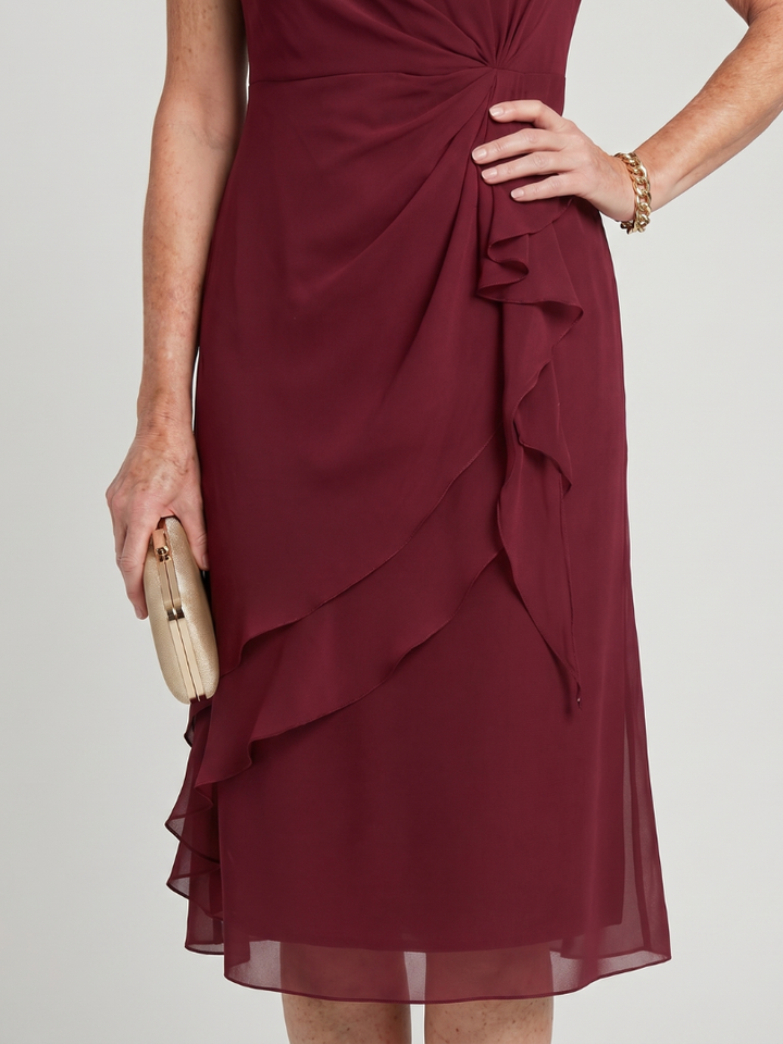 Ambar - Elegantna Midi Haljina