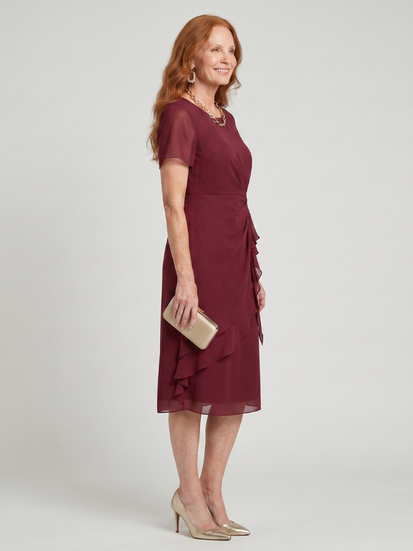 Ambar - Elegantna Midi Haljina