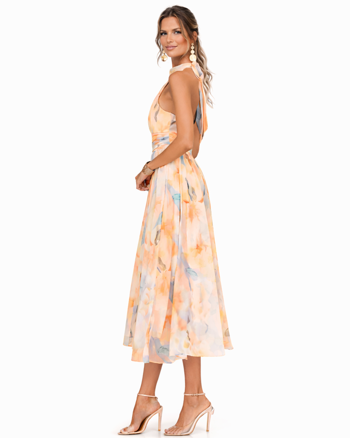 Midi haljina Amélia s fluidnom elegancijom
