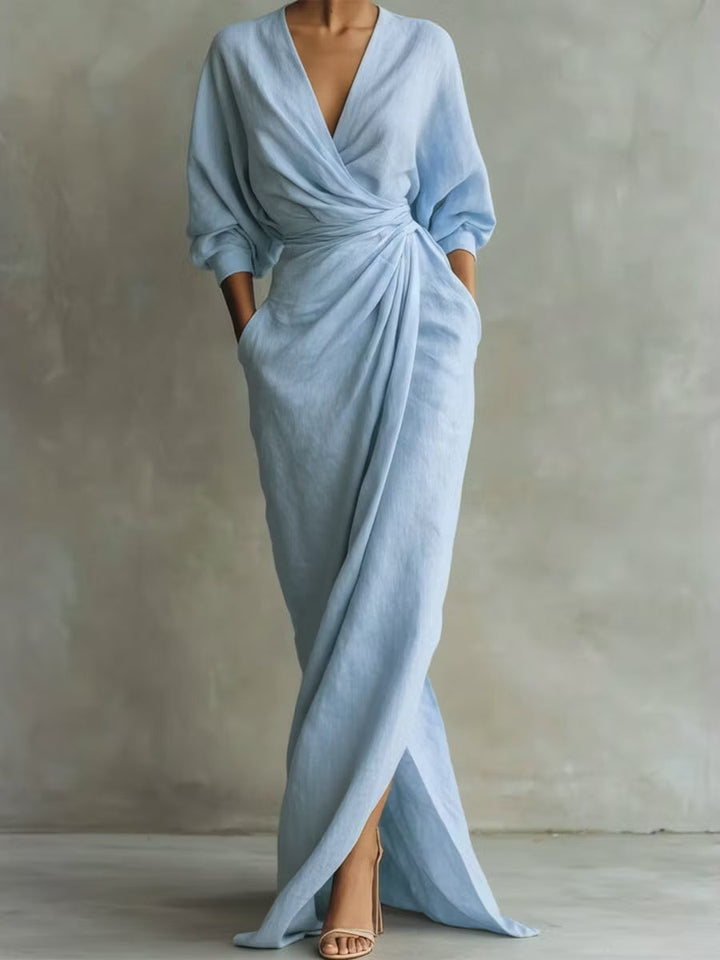 Emma - Vestido Maxi Linho