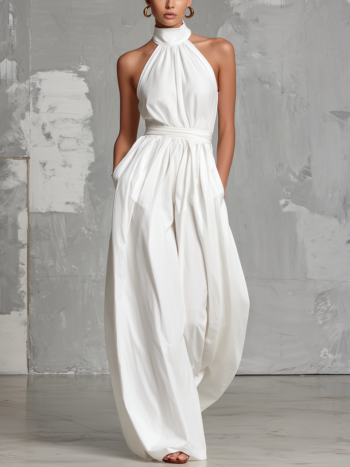 Zoltán - Blusa Halter Sem Mangas
