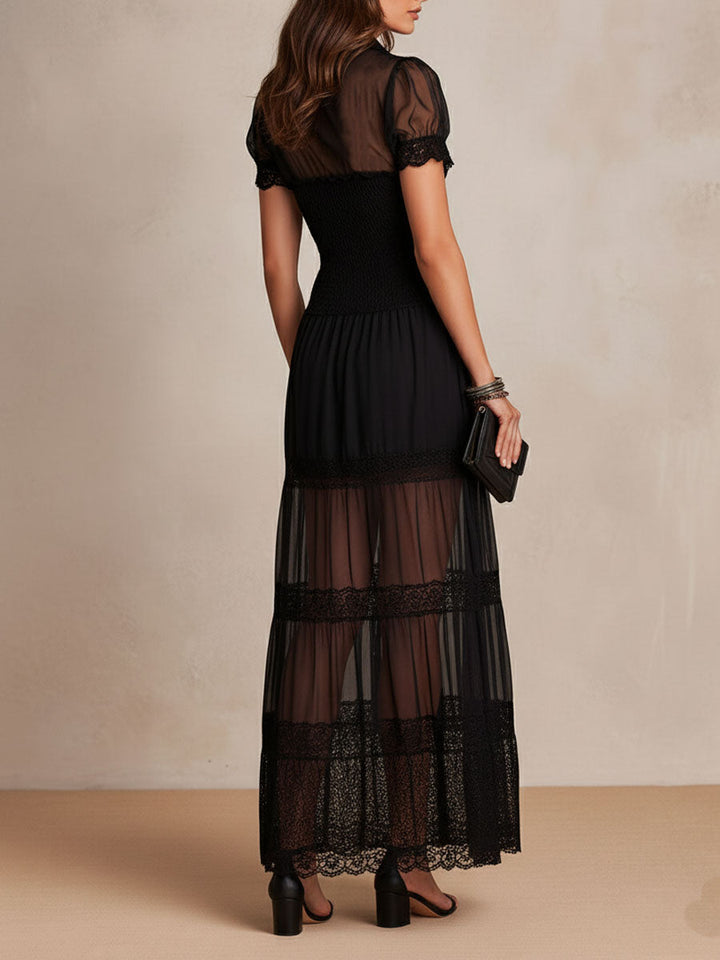 Gillian - Vestido Maxi Rendado