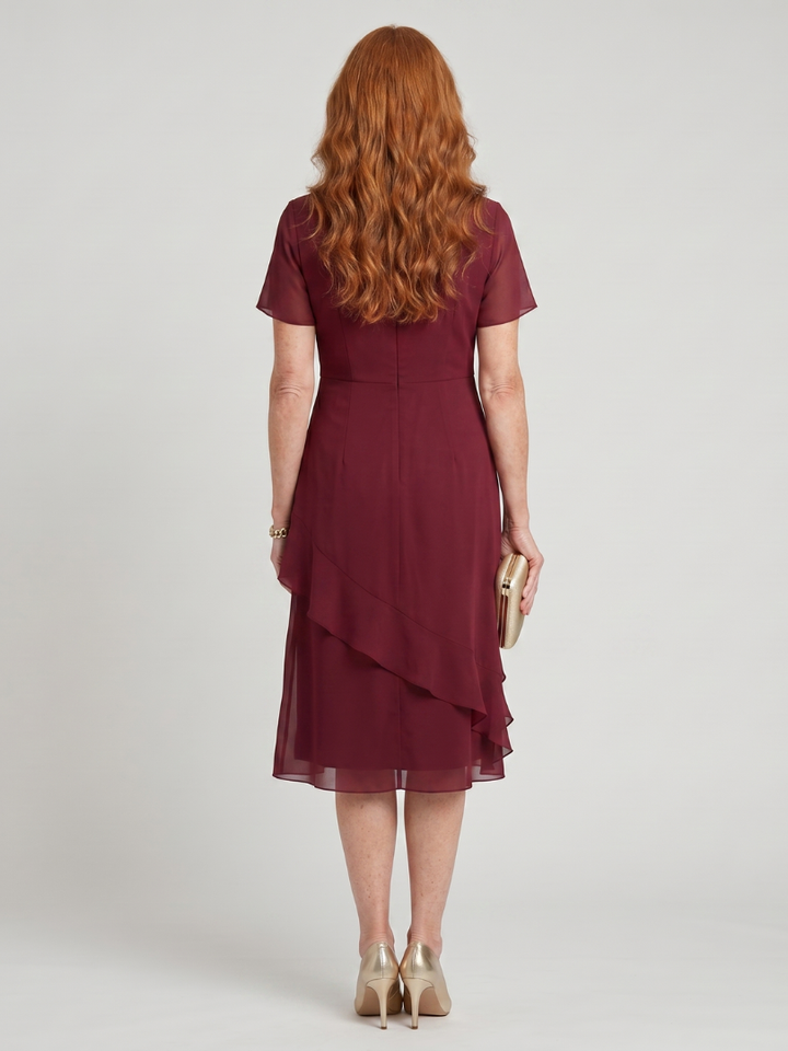 Ambar - Elegantna Midi Haljina