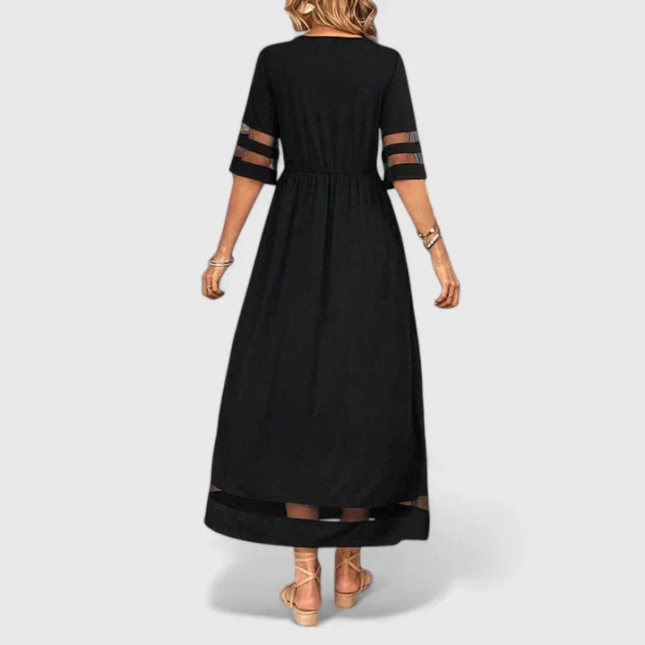 Delymarina - Vestido Midi Elegante