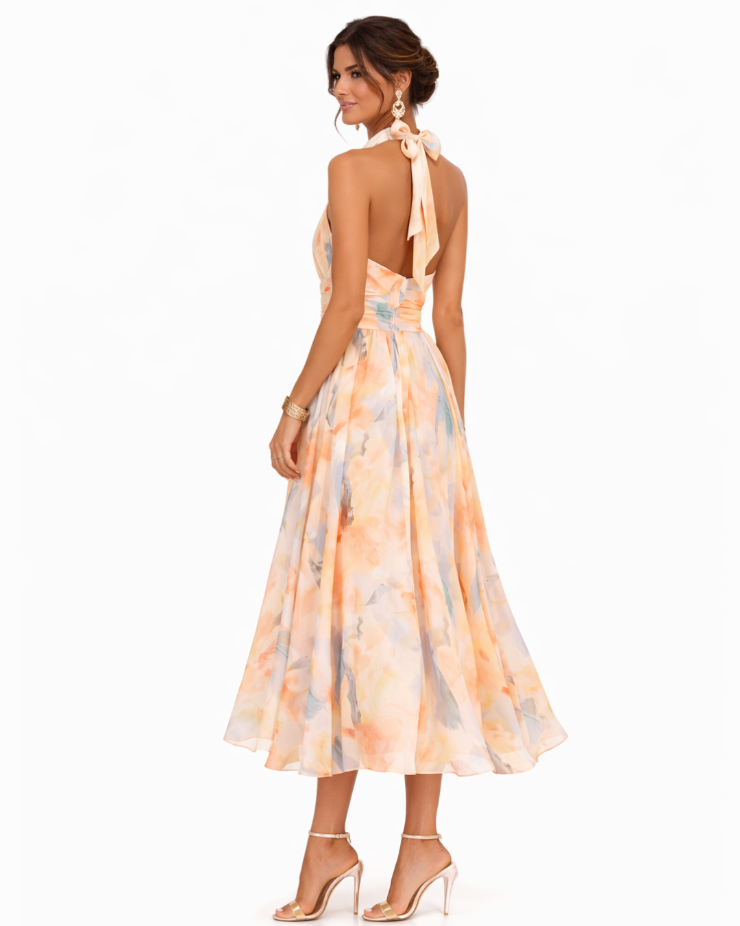 Midi haljina Amélia s fluidnom elegancijom