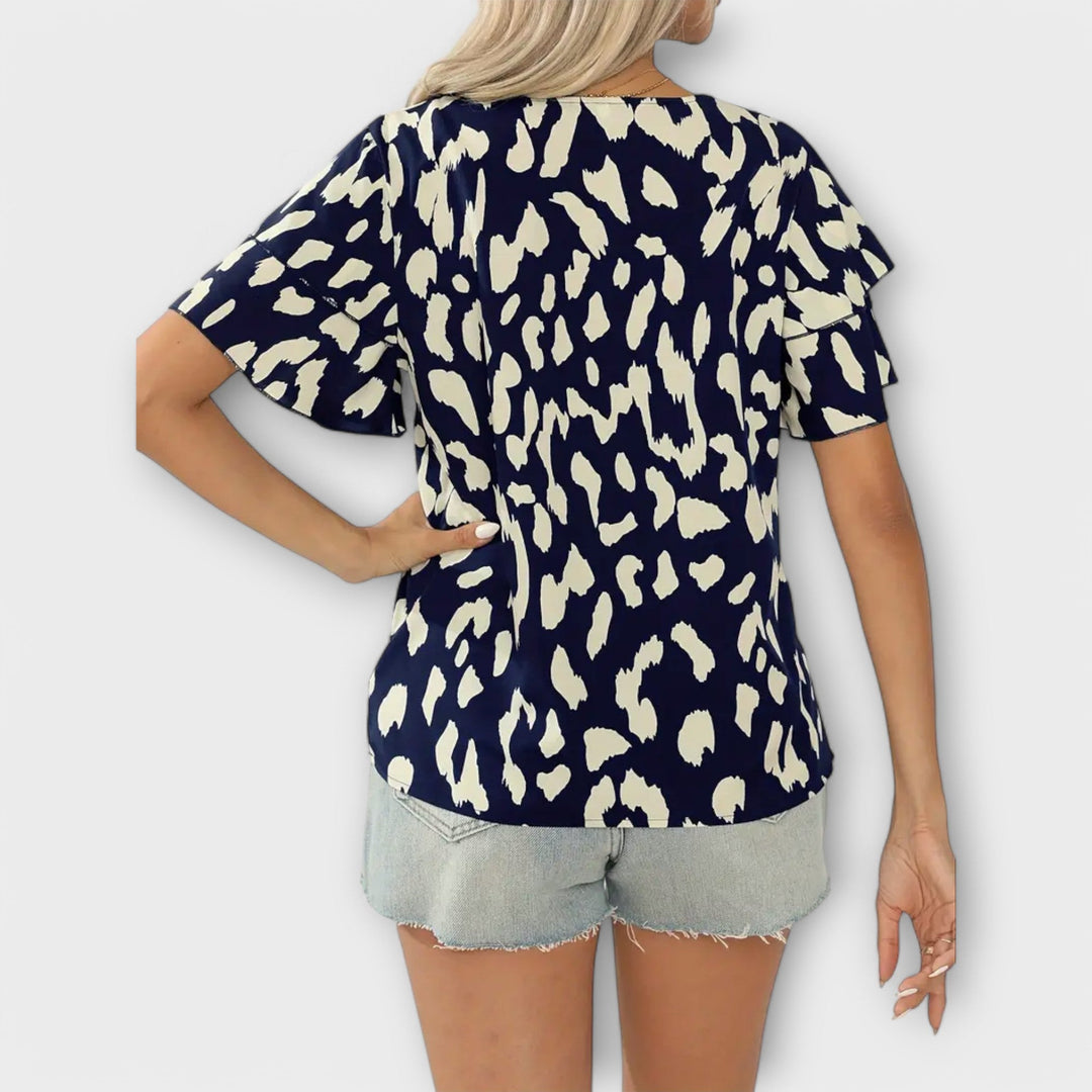 Tihana - Casual Bluzica Okruglog Izreza