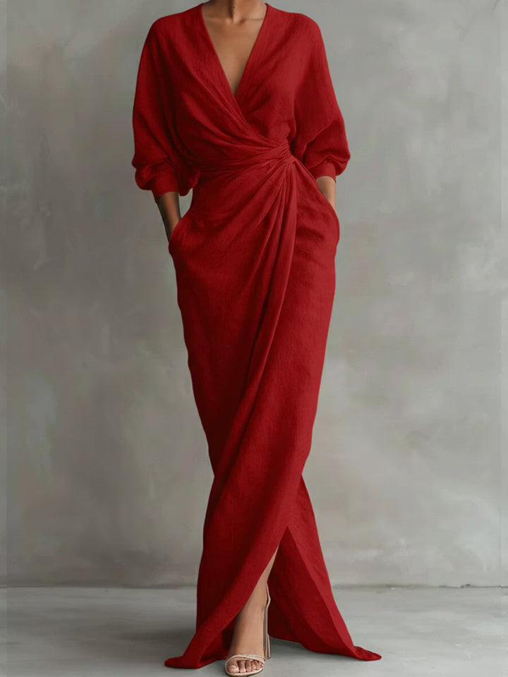 Emma - Vestido Maxi Linho