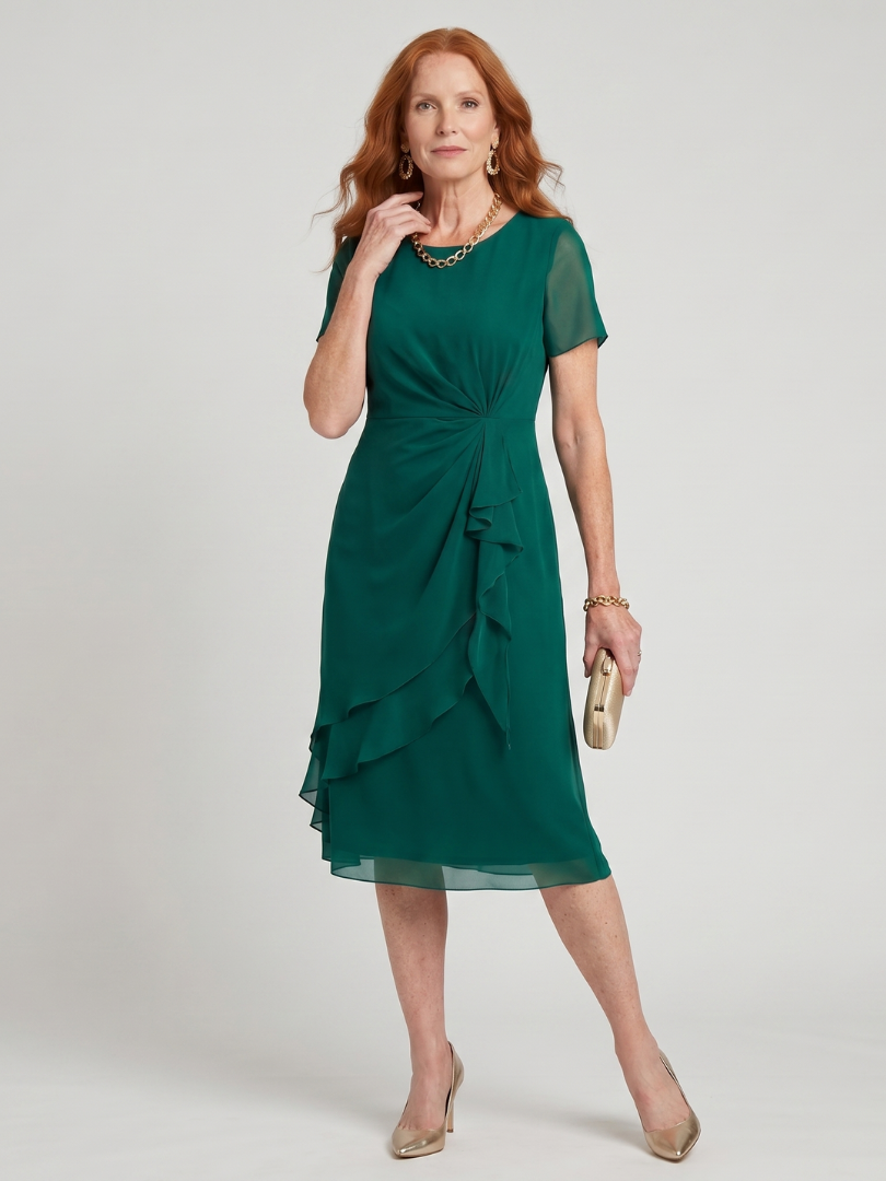 Ambar - Elegantna Midi Haljina
