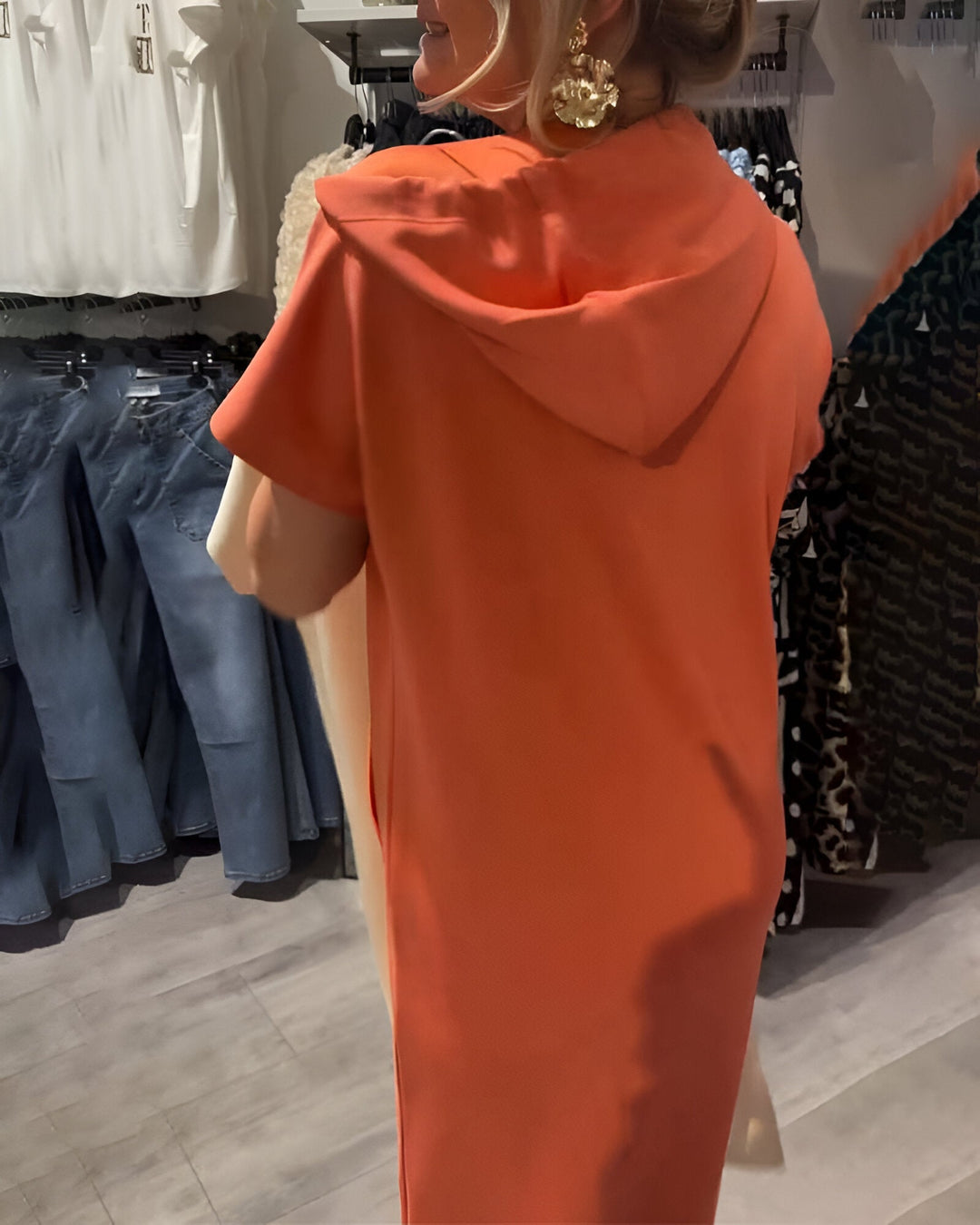 Sásquia - Casual haljina s kapuljačom