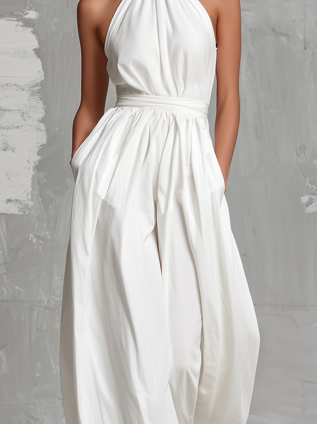 Zoltán - Blusa Halter Sem Mangas