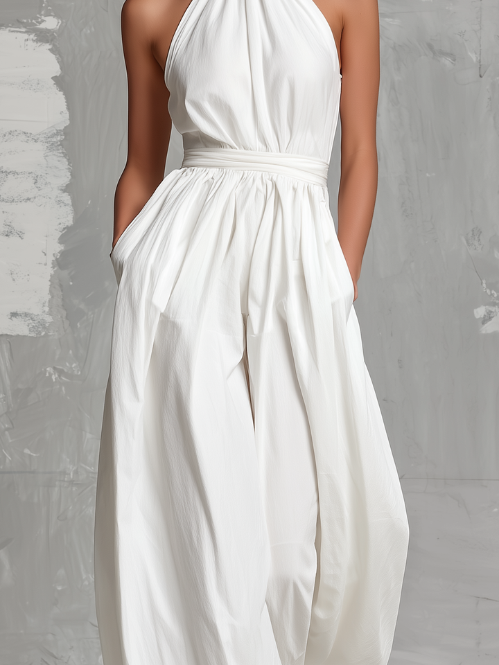 Zoltán - Blusa Halter Sem Mangas