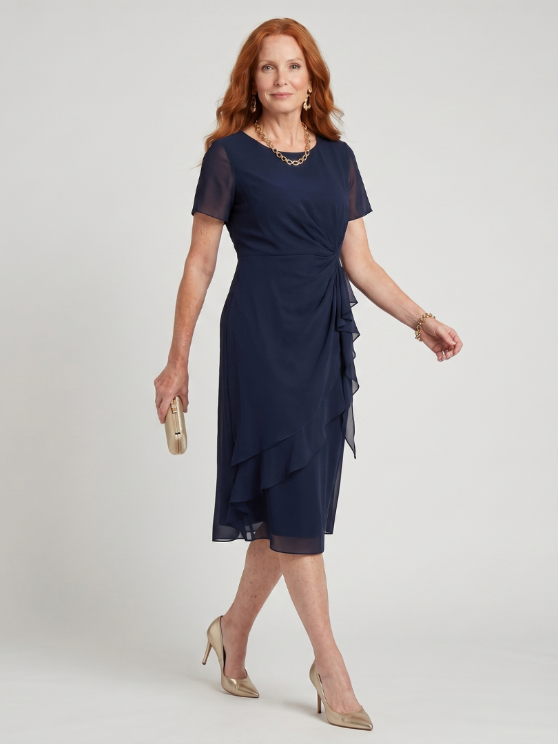 Ambar - Elegantna Midi Haljina