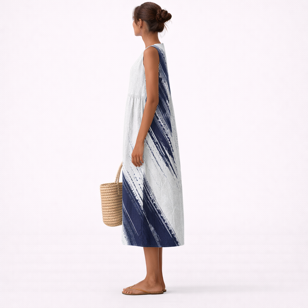 Tereza™ | Elegantna Midi Haljina za Svaki Dan