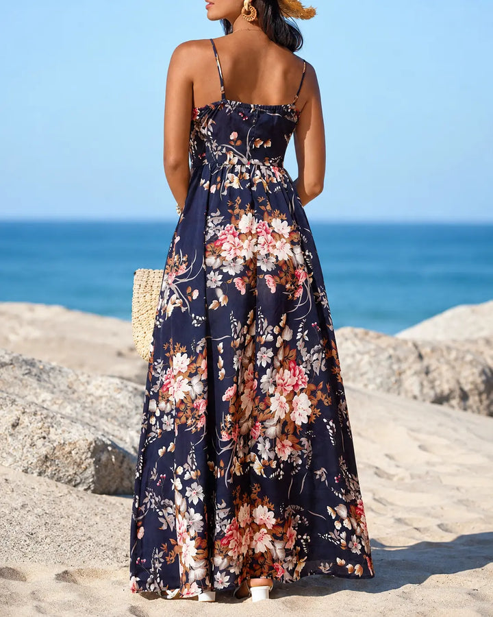 Marbella - Vestido Maxi Floral Tropical