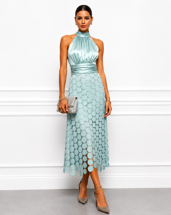 Celine - Elegantna midi haljina za ceremonije