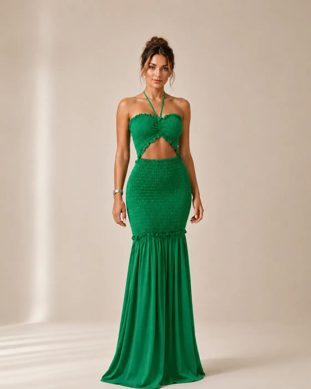 Alessia - Vestido Maxi Tropical