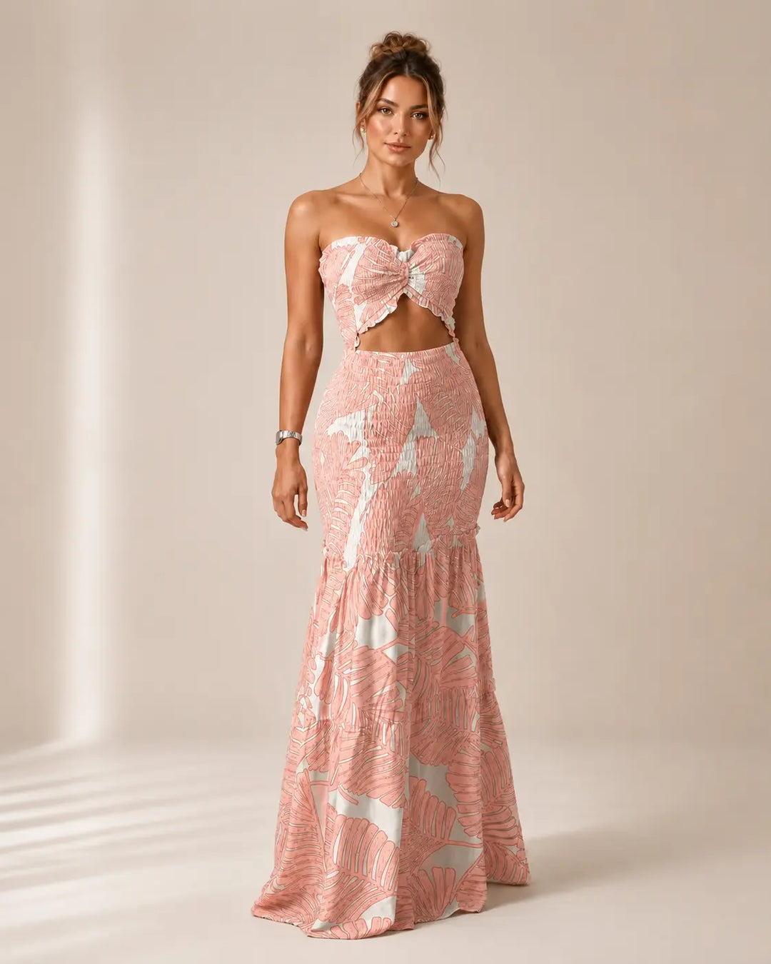 Alessia - Vestido Maxi Tropical