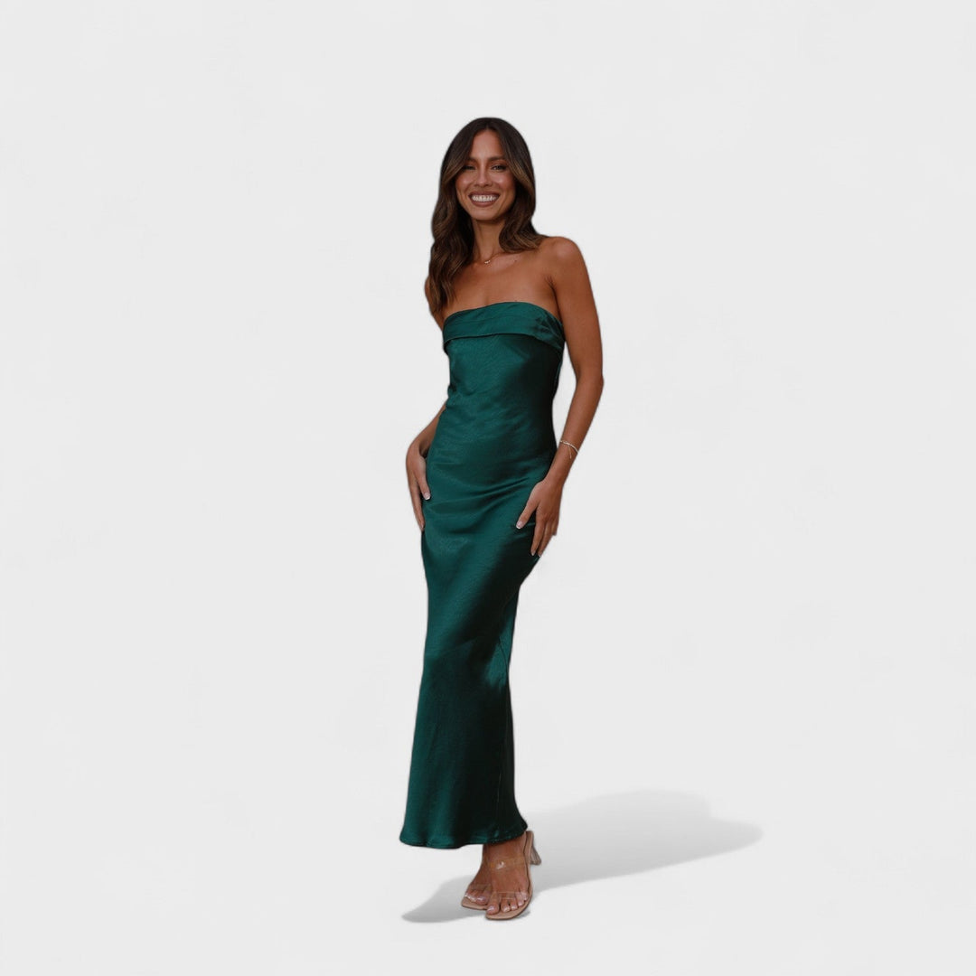 Carmen – Crna Satenska Bez Naramenica