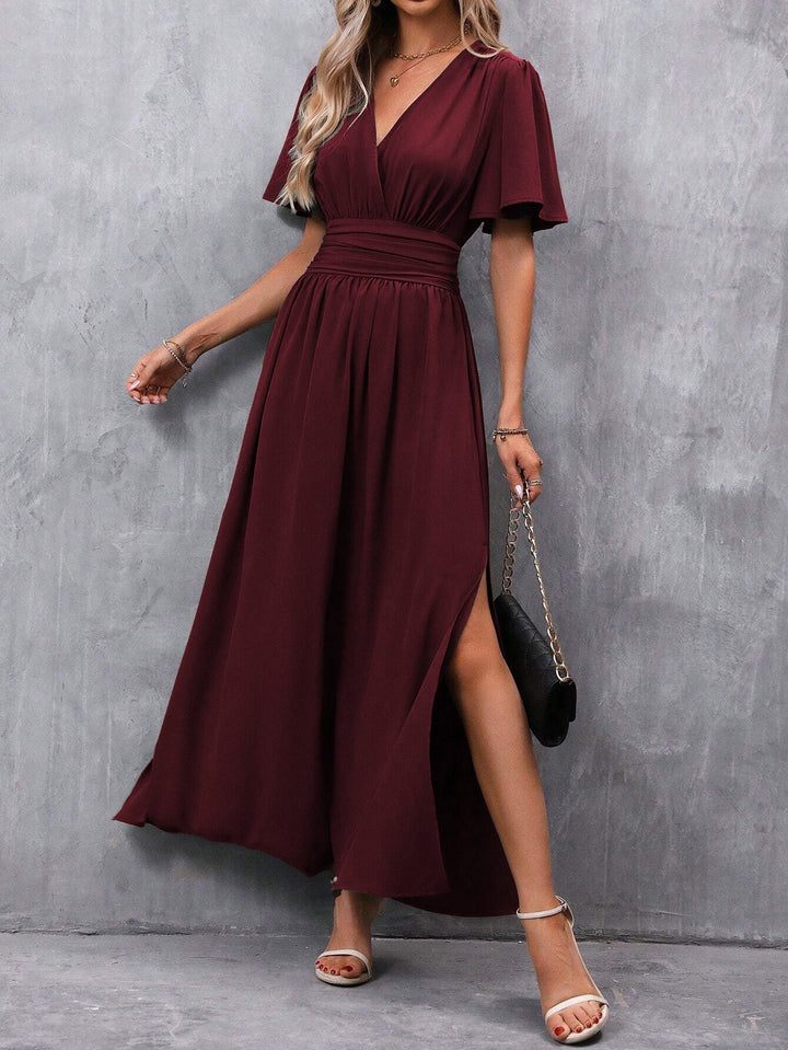 Eterna - Elegantna Maxi Haljina Crna