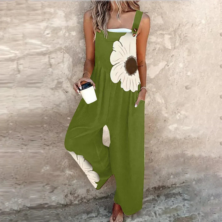 Amanda – Crni Kombinezon s Printom