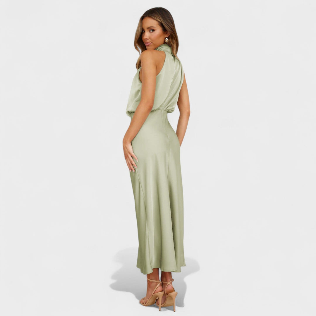Alda - Elegantna Saten Haljina