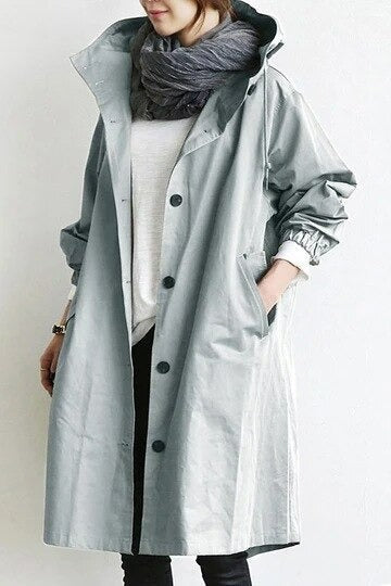 Mirna - Elegantan Vodoodbojni Trenchcoat