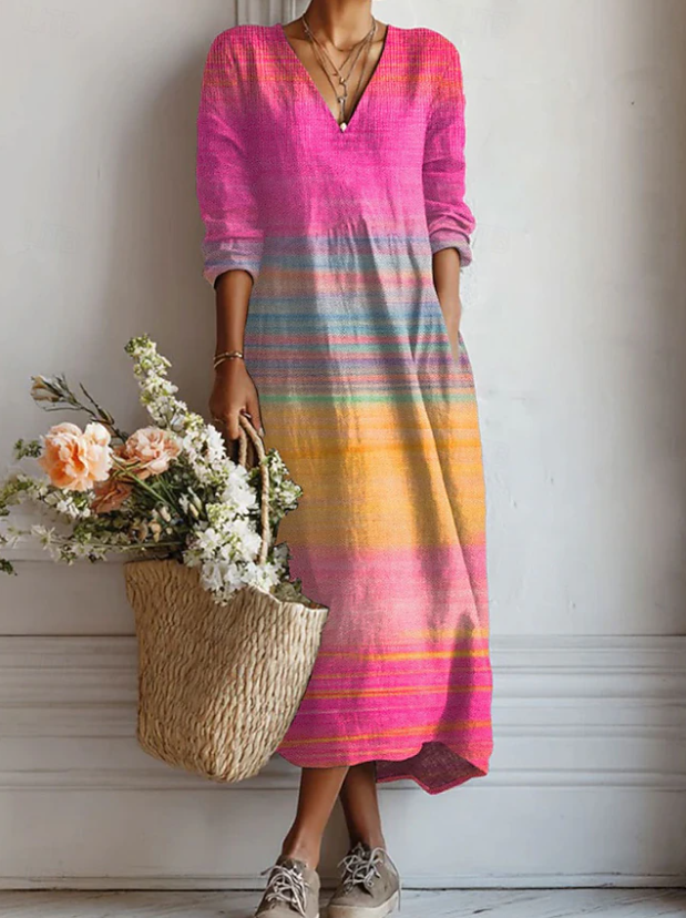 Danica™ | Dugačka Boho Haljina