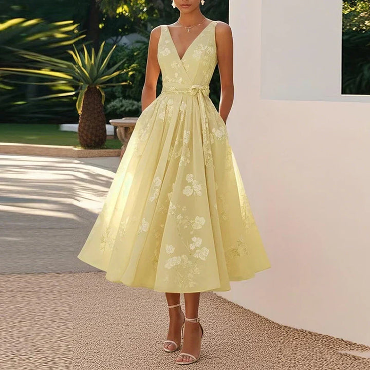 Catarina - Elegantni Midi Haljina