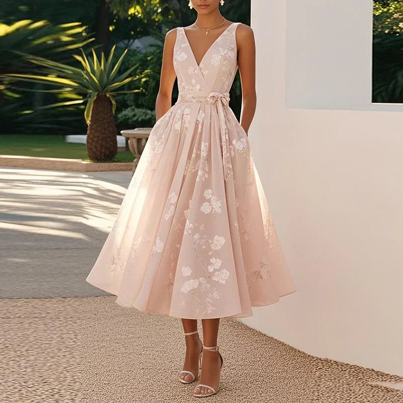 Catarina - Elegantni Midi Haljina