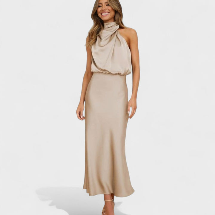 Alda - Elegantna Saten Haljina