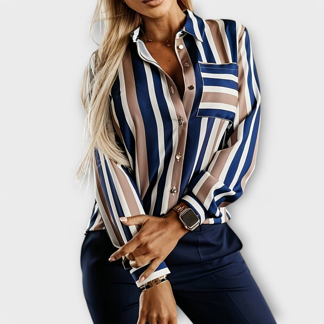 Ema - Casual bluza s prugama