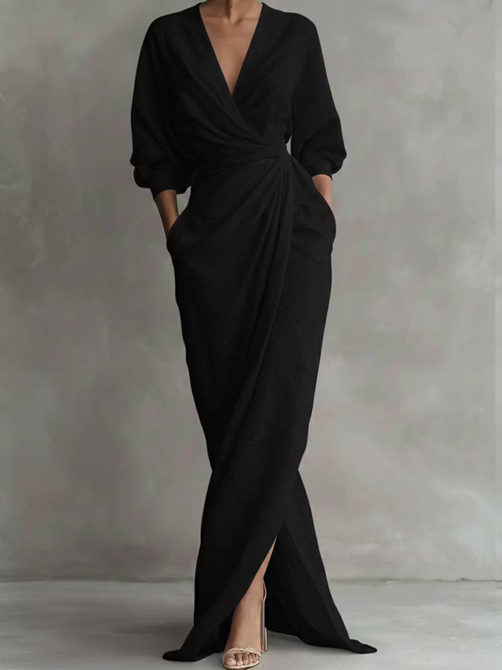 Emma - Vestido Maxi Linho