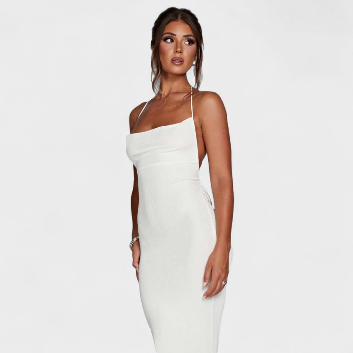 Luna – Bijela Bodycon Silueta