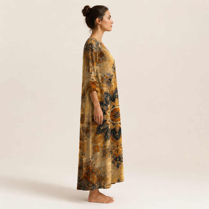 Snježana™ | Cvjetna Haljina Prirodna Elegancija
