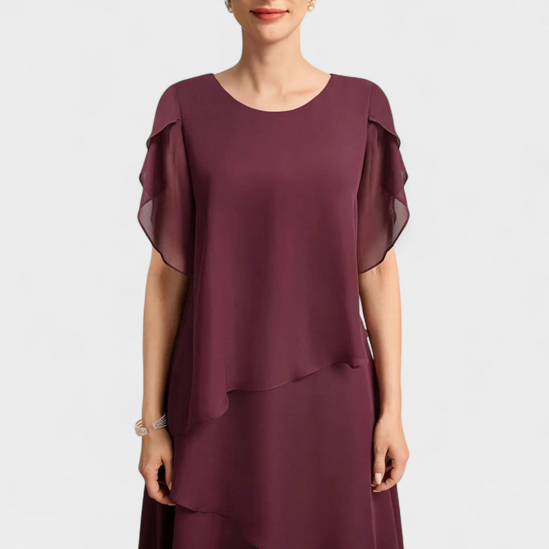Denise – Bordo Midi s Volanima