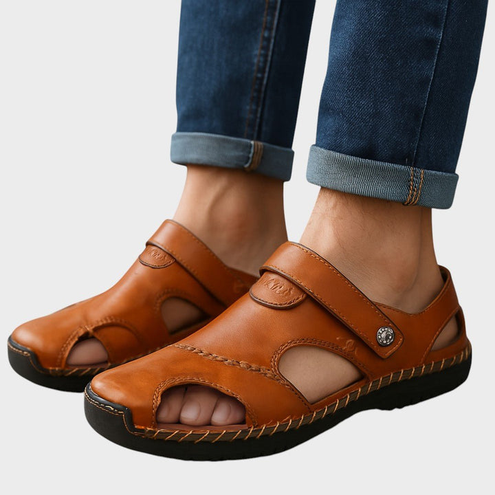 Lars - Premium ortopedske kožne sandale