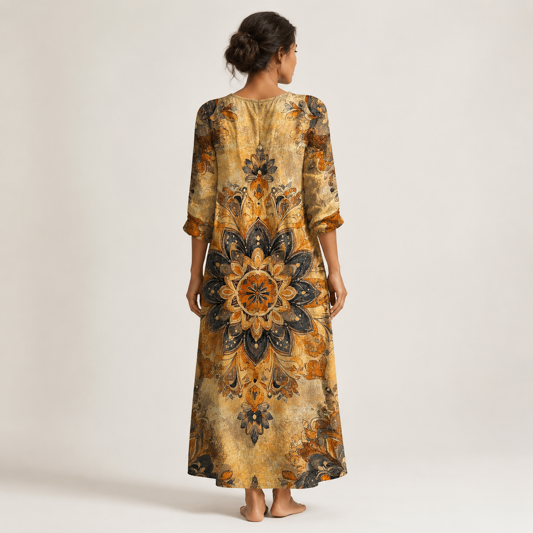 Snježana™ | Cvjetna Haljina Prirodna Elegancija
