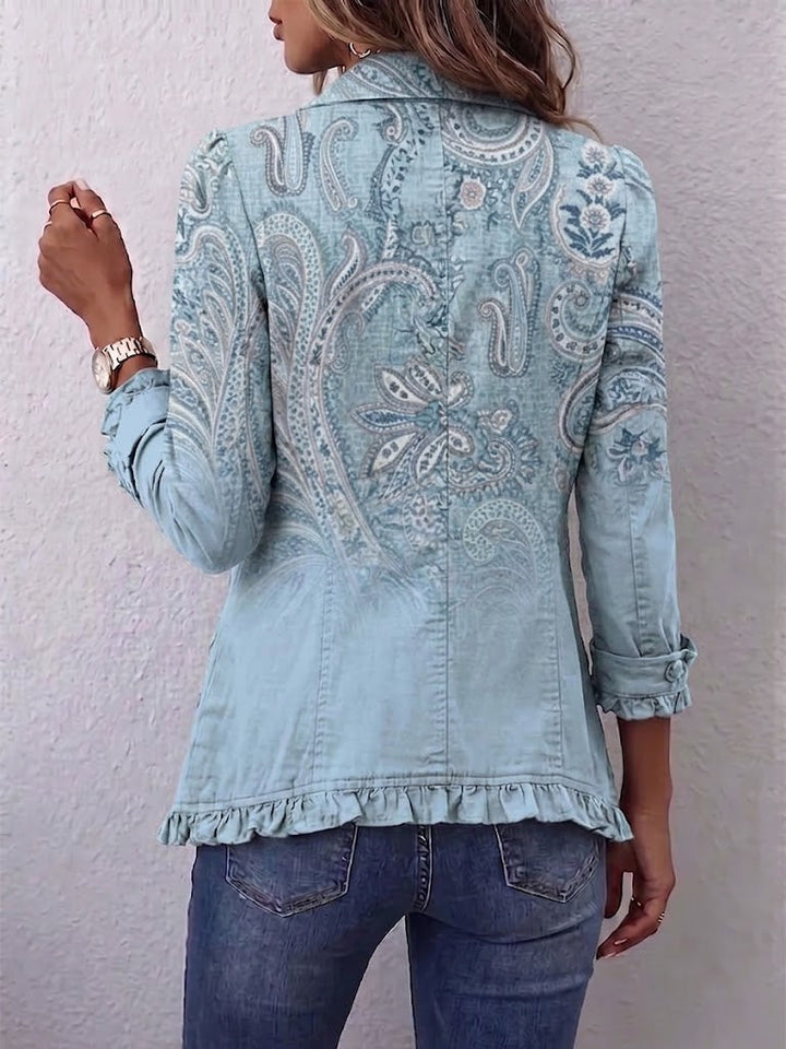 Céline | Vintage Kašmir-Jakna s Ruffles